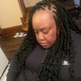 Quick Weave with leave out or invisible part