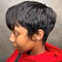 Silk press 1-3 inch (SHORT)!!!! HAIR ONLY (Natural Hair Only)