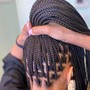 Small Knotless Braids - Butt Length