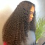 Behind hairline Closure Sew In