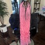 Goddess Knotless Braids - Large