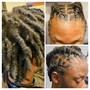 Straight loc install (crochet hook)