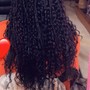 Boho/Bohemian Knotless braids