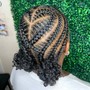 Foundation  braid down