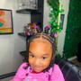 Age 7 and under Kid's BASIC STYLES with or w/o weave