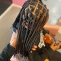 Beaded Medium Knotless Braids