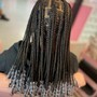 Beaded Medium Knotless Braids