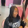 Beaded Medium Knotless Braids