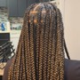 2-4 straight back braids