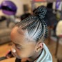 Kids braided ponytail (weave)