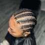 Cornrows - under wig