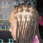 Medium (Knotless Braids)