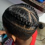 Kid's Cornrow Hairstyle