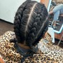 Braid Down for a weave