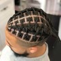 10 - 12 Stitch Cornrows (No Extensions)