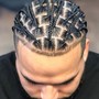 Men twist braids