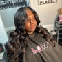 Half Up Half Down (sew-in)