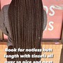 Knotless braids