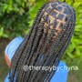 Smedium Knotless Braids