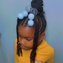 Kids ManBraids with  designs