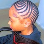 Kids ManBraids with  designs