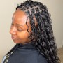 Short kinky twists for adults