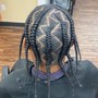 2-5 Feed In Braids