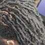 Loc Maintenance. Shampoo and retest mid back