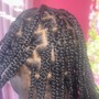 Medium Knotless Braids