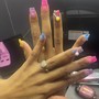 Acrylic Nails Med