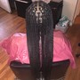 Med/Large Knotless Braids (up to waist length)