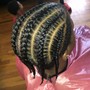 Men’s Straight back Braids