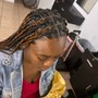 knotless braids MEDIUM