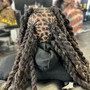 Loc Extensions with handmade locs