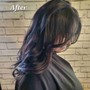 N.B.R. Hair Extensions (Client has their own hand-tied hair)