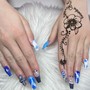 Nail Art- 3D flower per finger or toenail