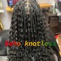 Loc Retwist and Styles - short locs