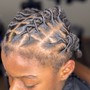 Individual plaits (top)