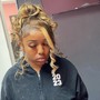 360 frontal Updo