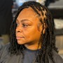 Distressed Locs Retouch