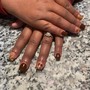 Gel polish Acrylic Fill