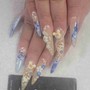 French Tip nail art