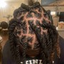 Kid's starter locs (with low cut)