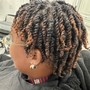 Natural hair braids/ twists longer than shoulder length