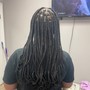 Retwist Dreadlocks (Ear Length)