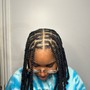 Wig Braid down