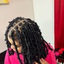 soft locs short