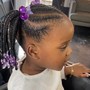 Feeding Braids Ponytail - Large