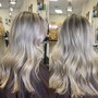 Balayage and cut