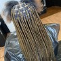 Medium Knotless Braids